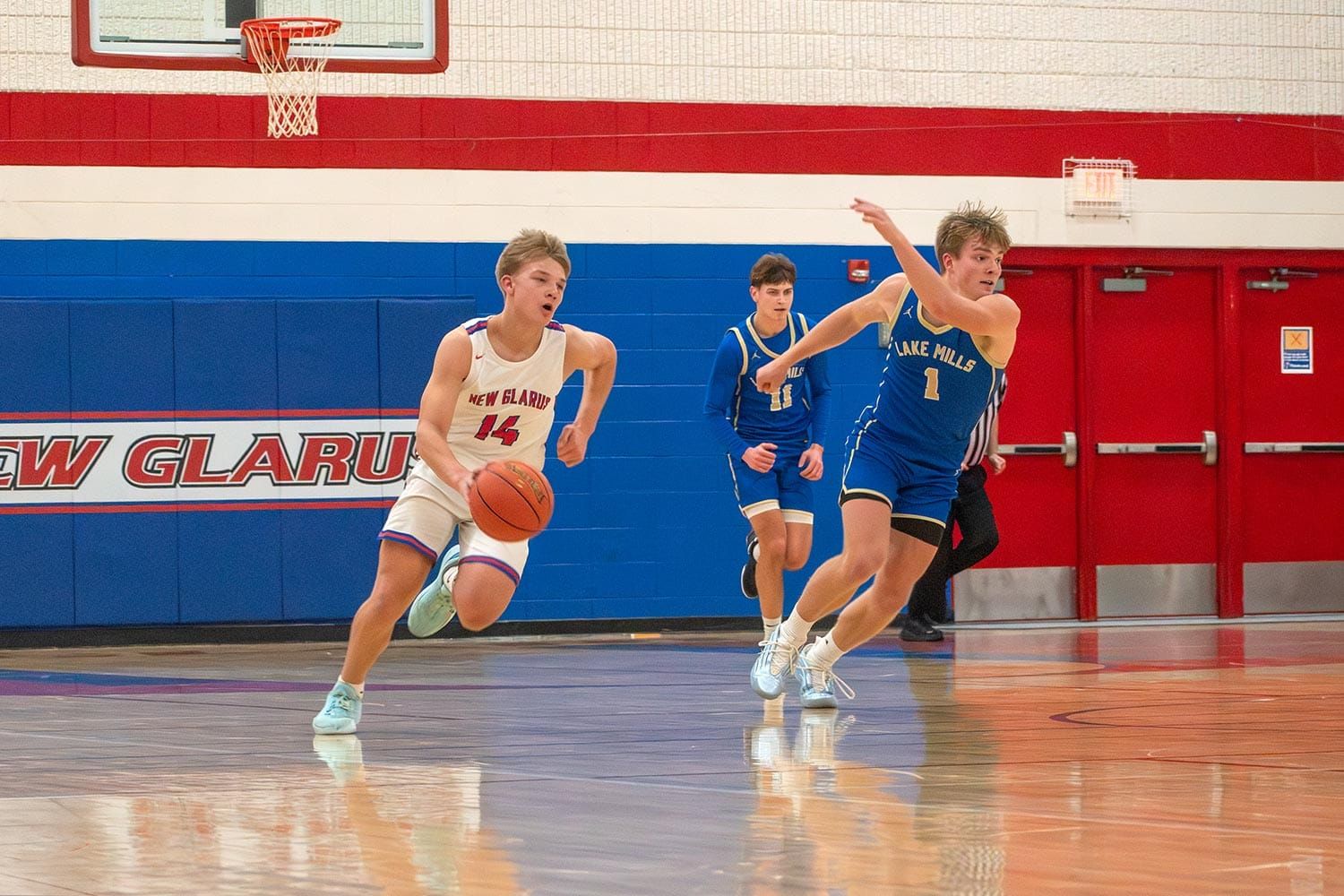 Photo Essay: New Glarus Battles No. 8 Lake Mills at Home