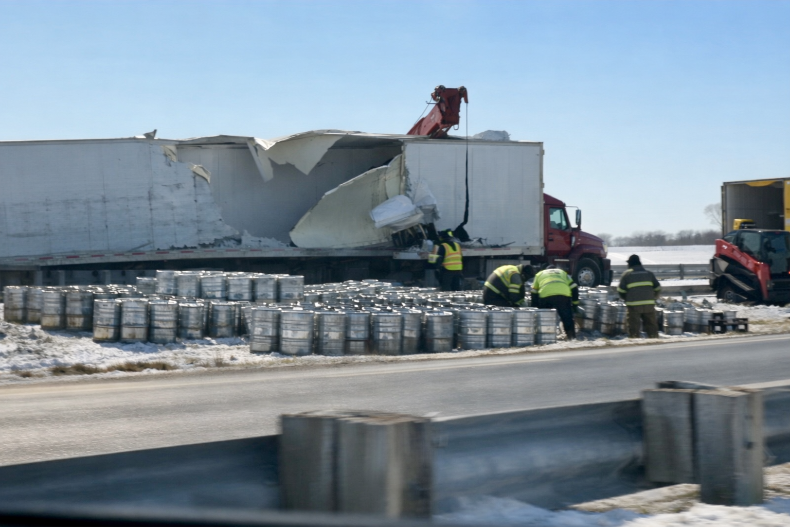 Only in Wisconsin: Semi Crash Spills New Glarus Beer on U.S. 151