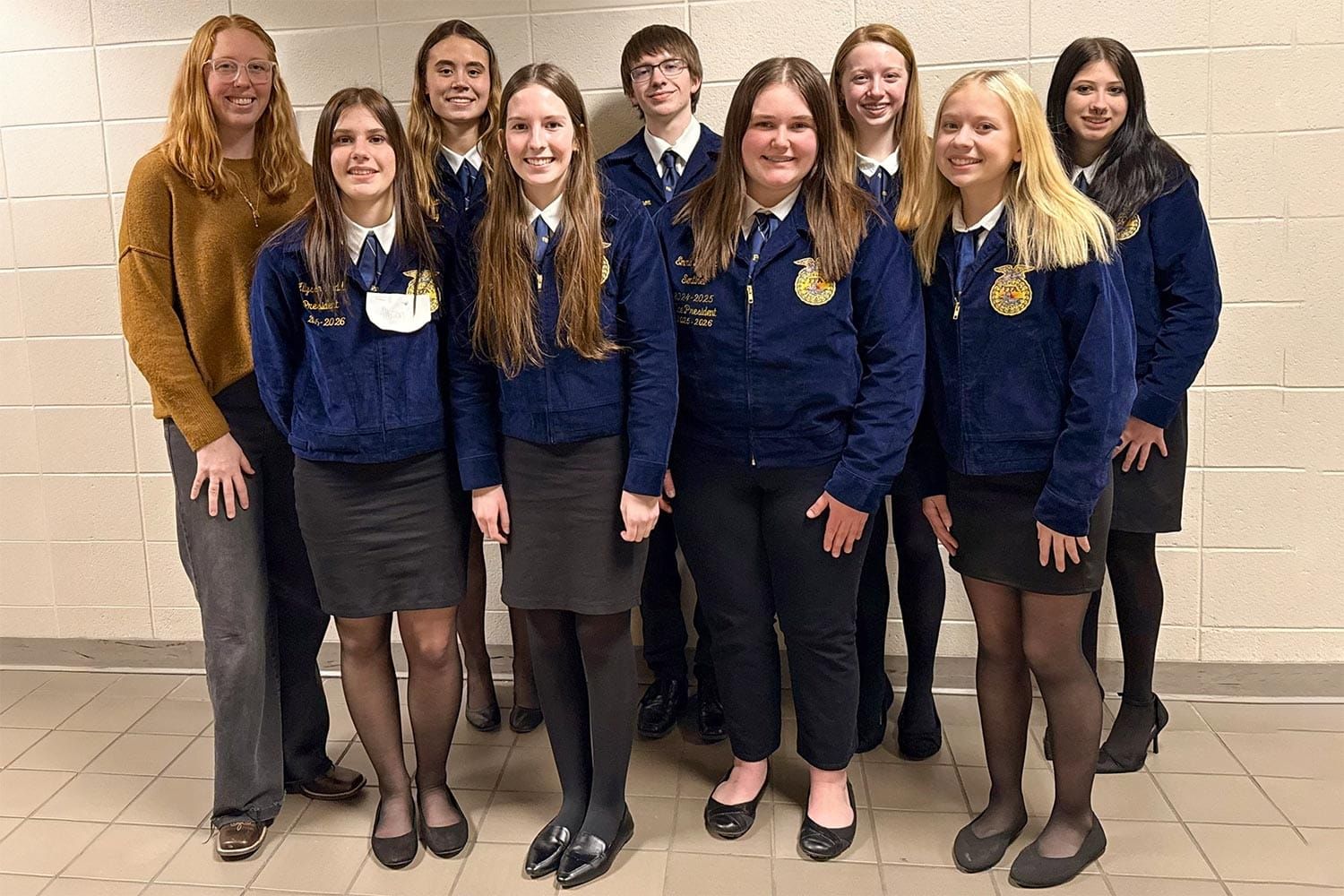 New Glarus FFA Members Excel at District Event