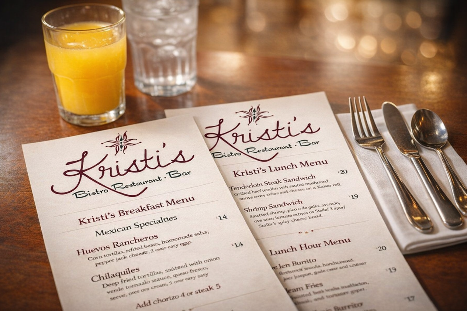 Kristi’s Restaurant Prepares to Open Next Week, New Menu Unveiled
