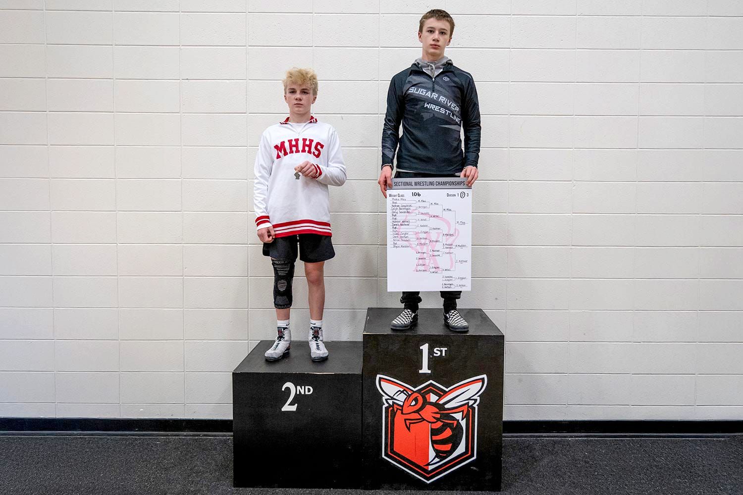 Madox Mau Wins Sectional Title, Sugar River Wrestling Seventh