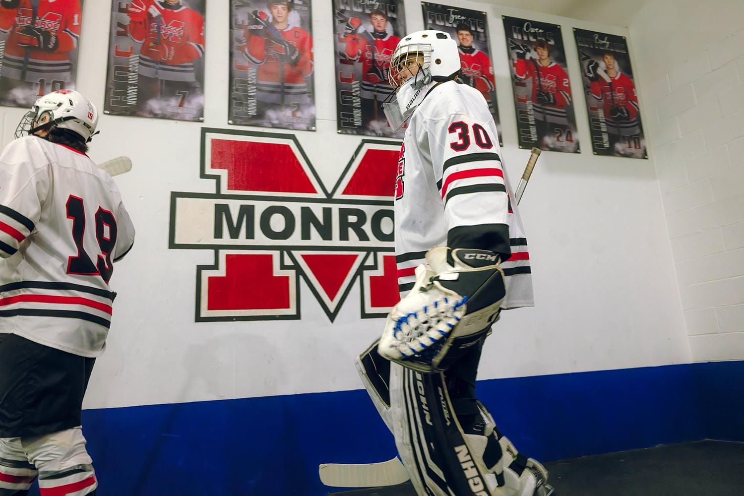 New Glarus Goalie Finds His Place on the Team in Co-Op Hockey