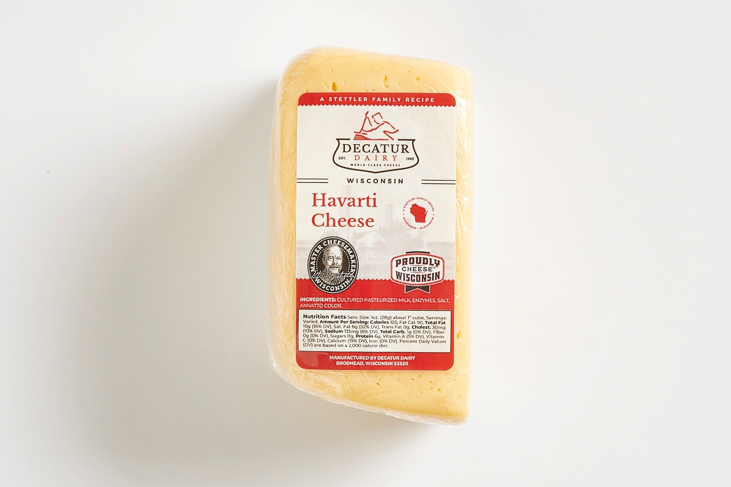 Decatur Dairy Wins Havarti Class at Global Cheese Contest