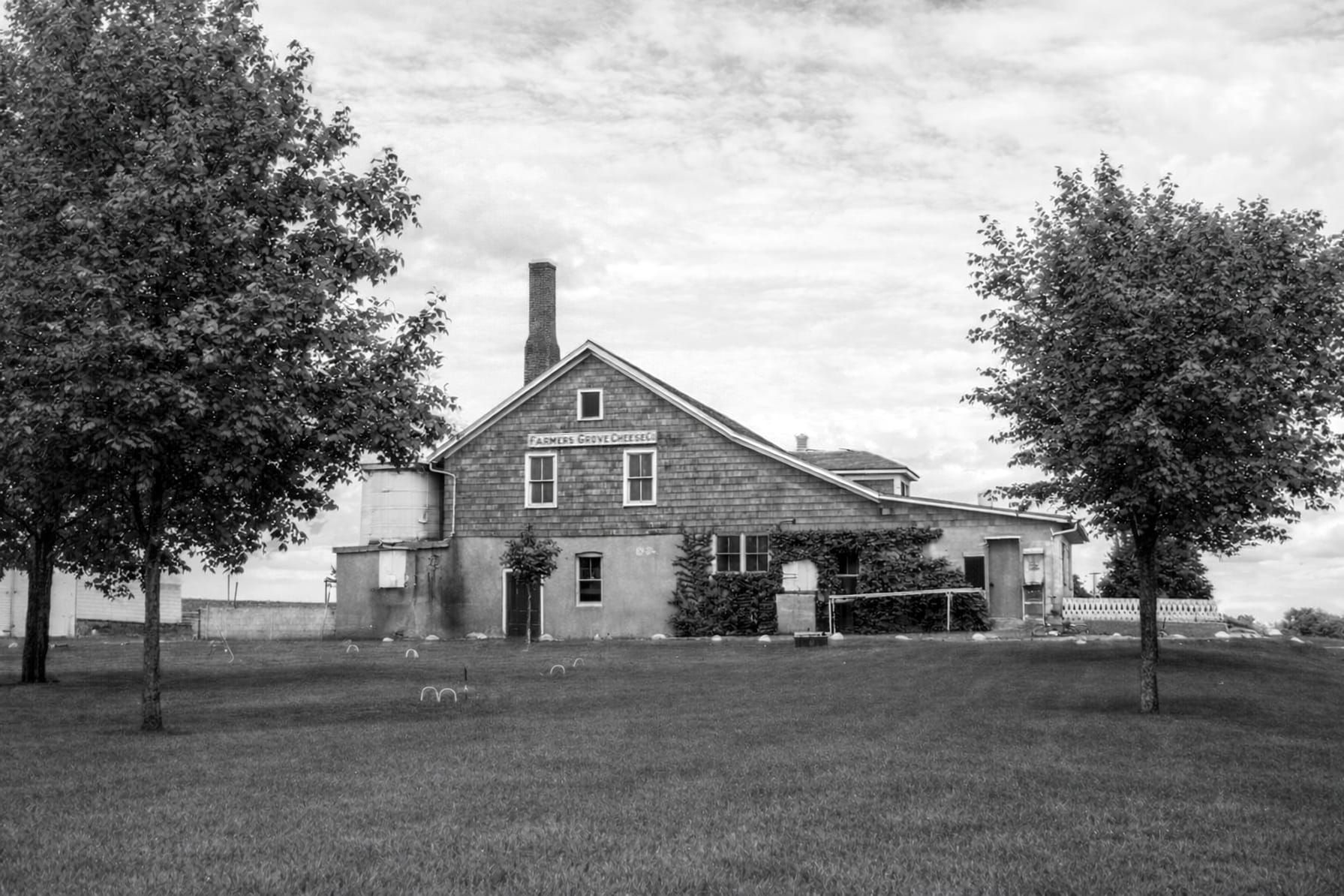 Historic Photo: Farmers Grove Cheese Factory, 1975