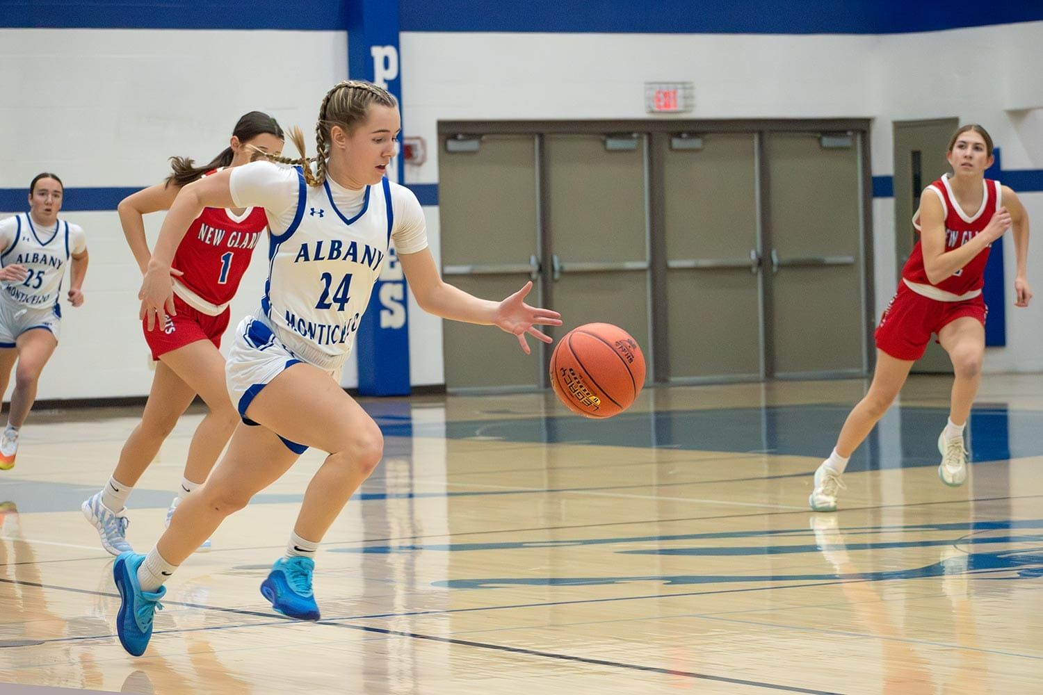 Monticello-Albany Girls Move Within One Win of State Title