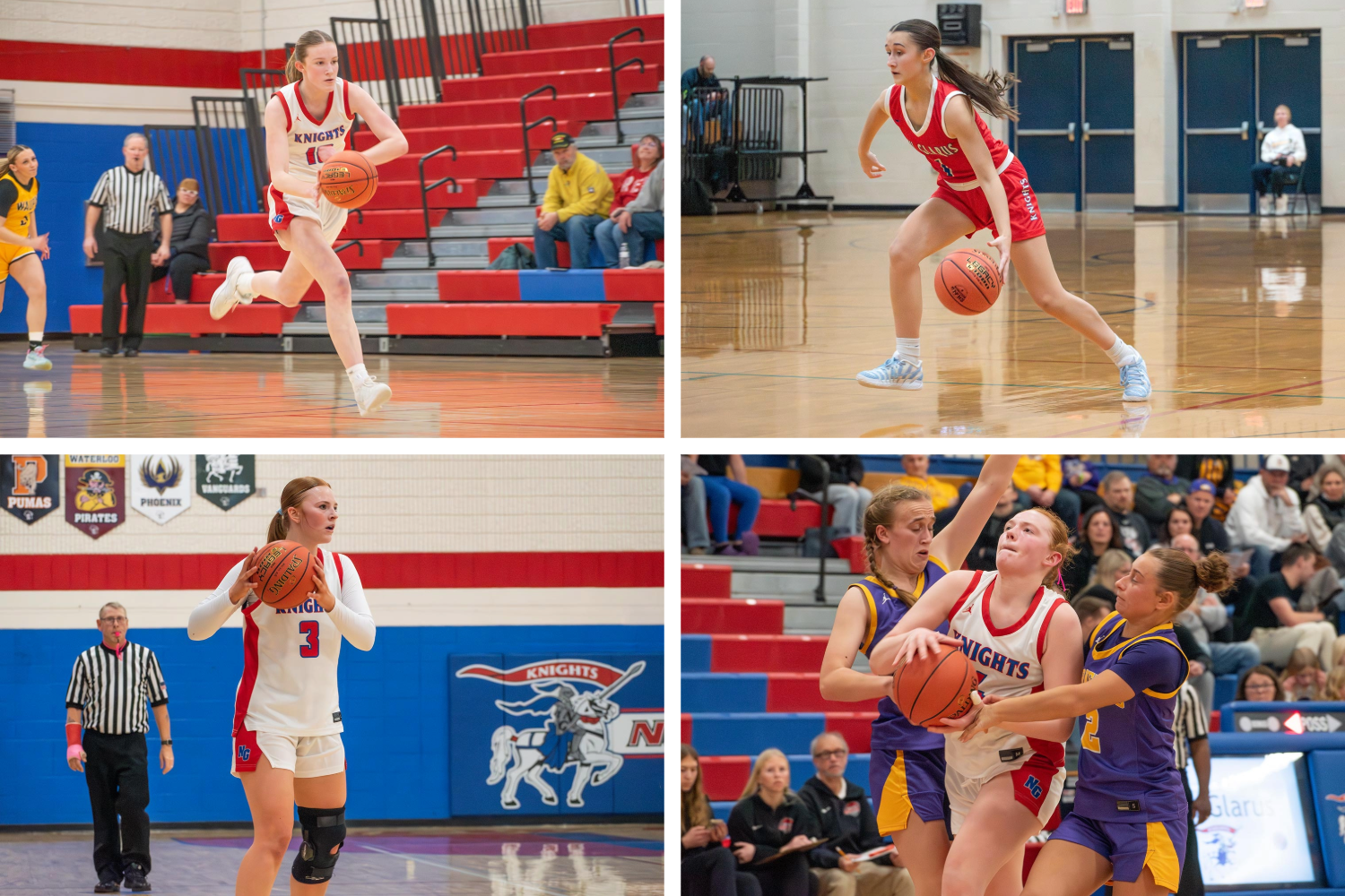 Four Glarner Knights Earn All-Conference Honors