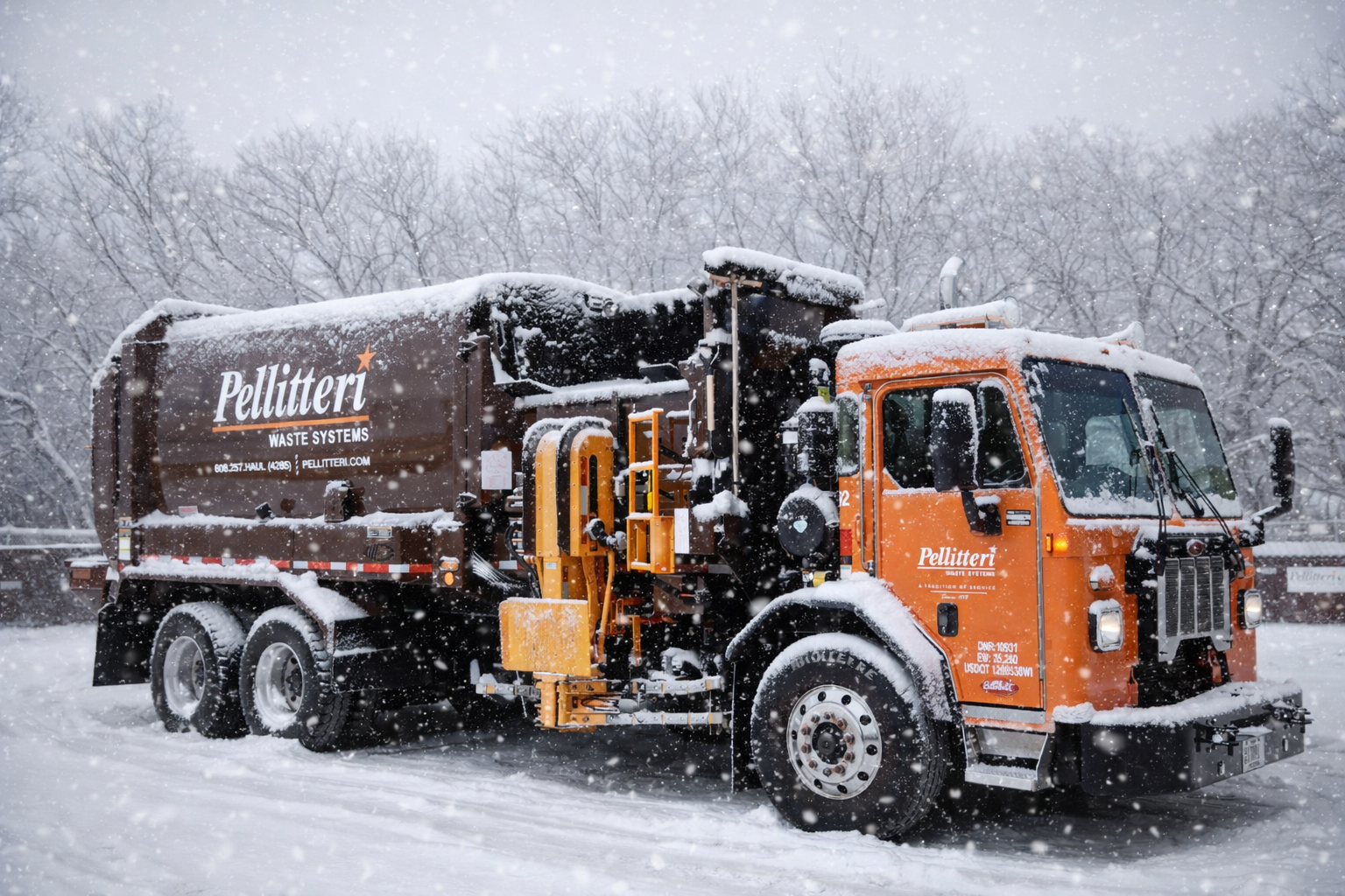 New Glarus Trash and Recycling Delayed By Blizzard