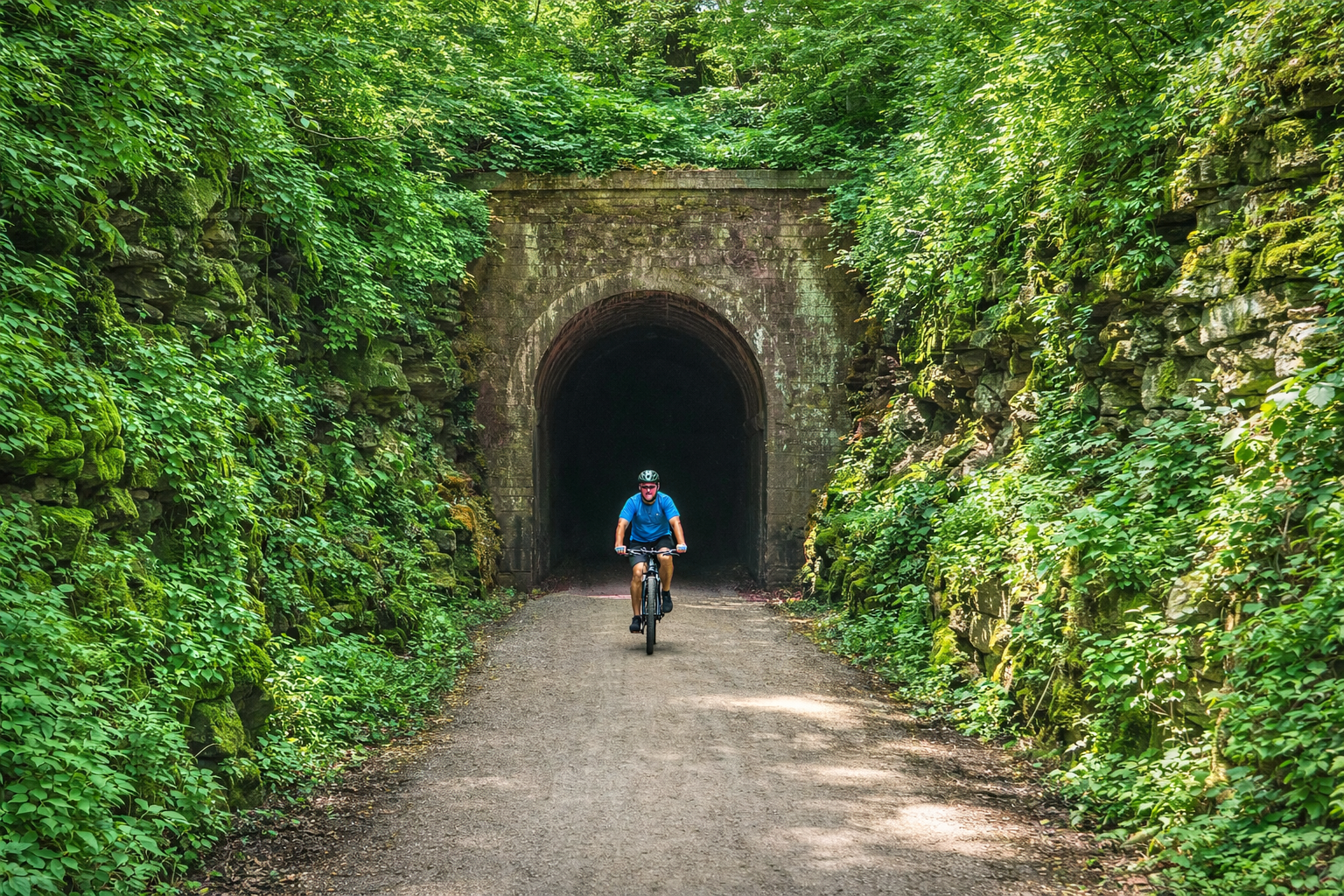 Stewart Tunnel Repairs Near Start on Badger Trail