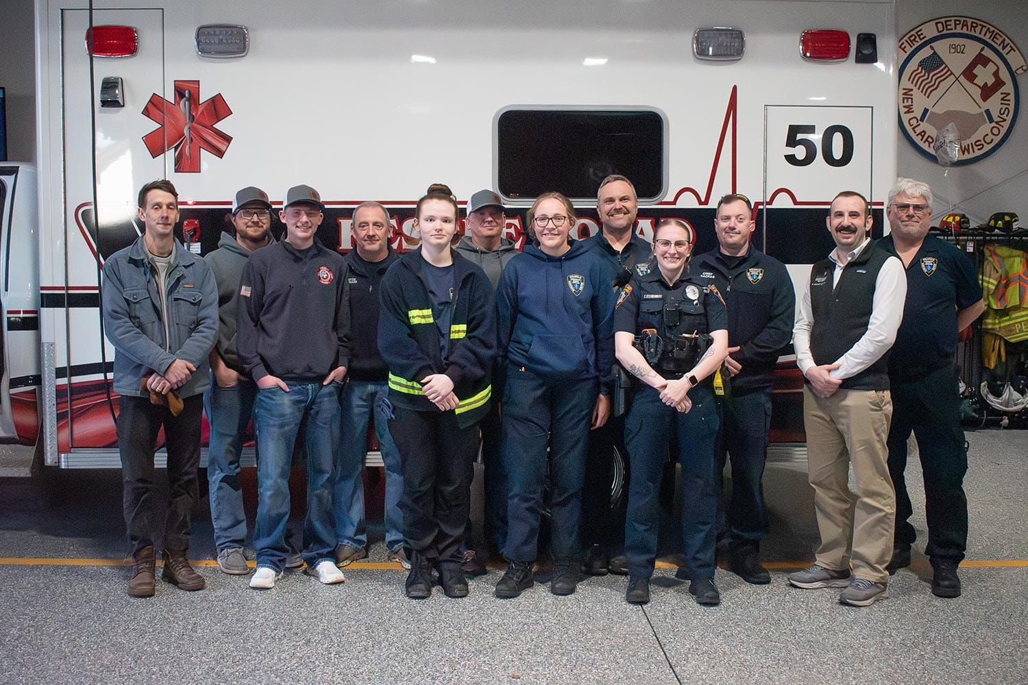 New Glarus First Responders Recognized for Life-Saving Call