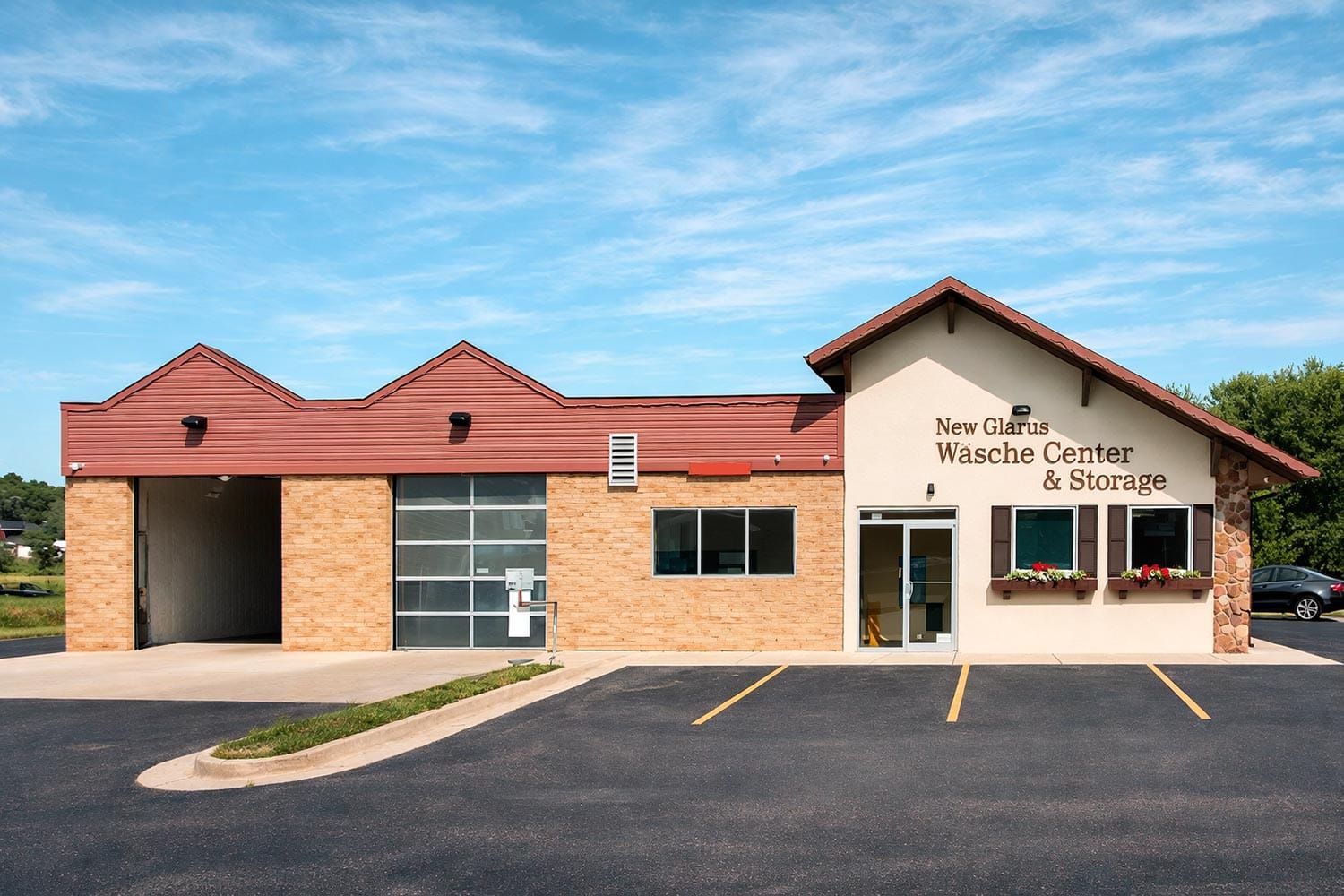 Storm Damage Disrupts New Glarus Wäsche Center Services