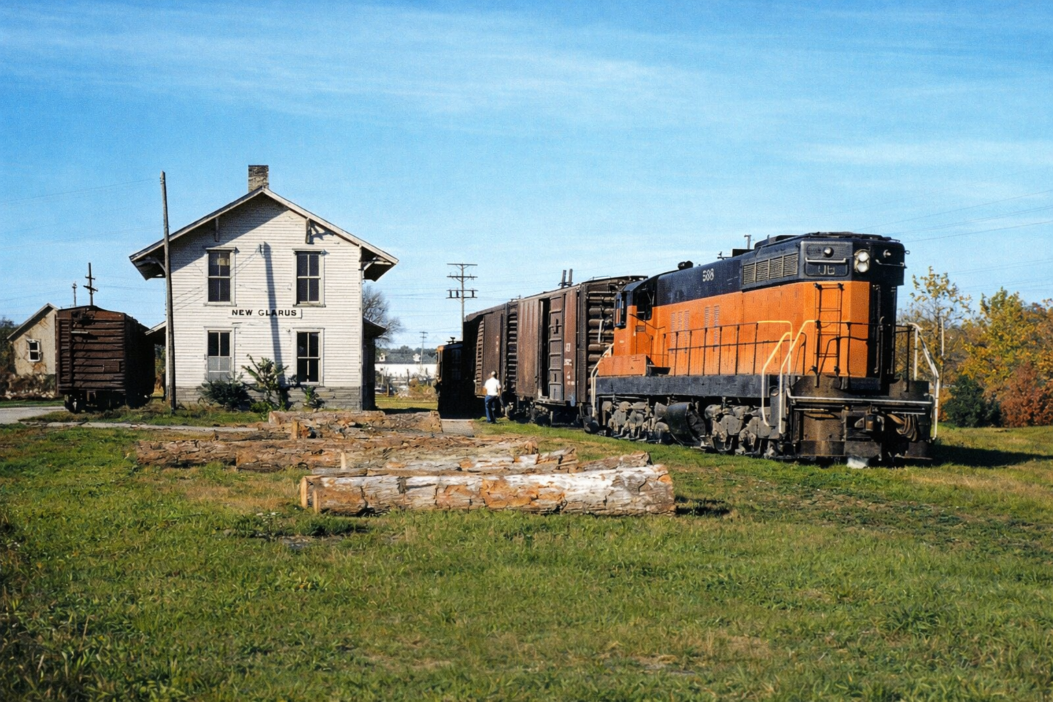 The Railroad That Built New Glarus