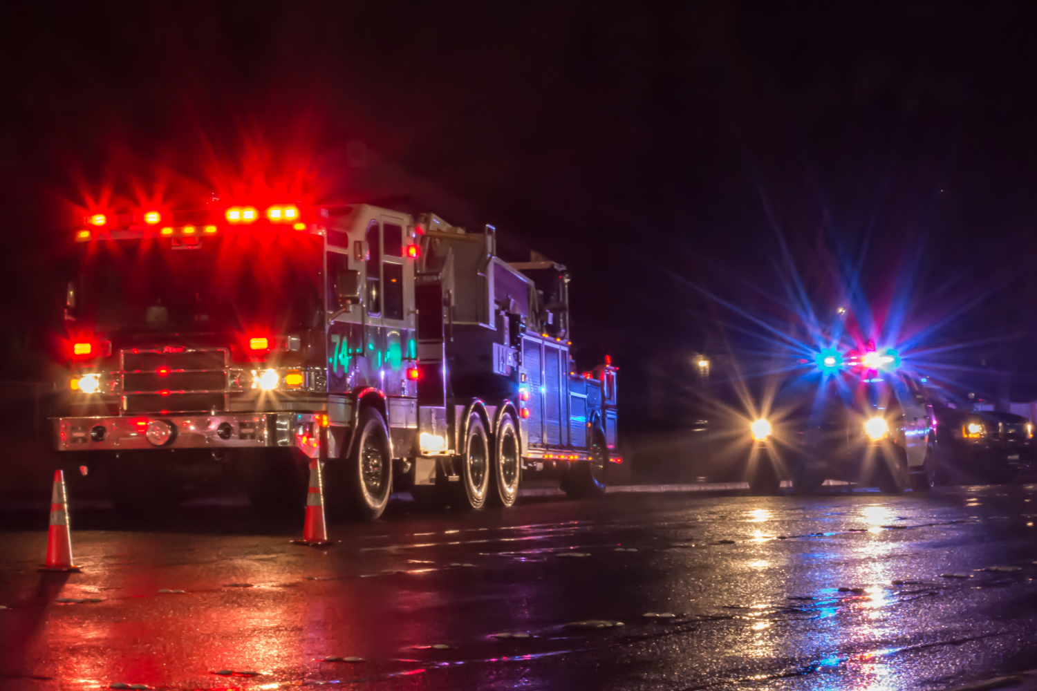 New Glarus Fire Department Responds to House Fire Overnight