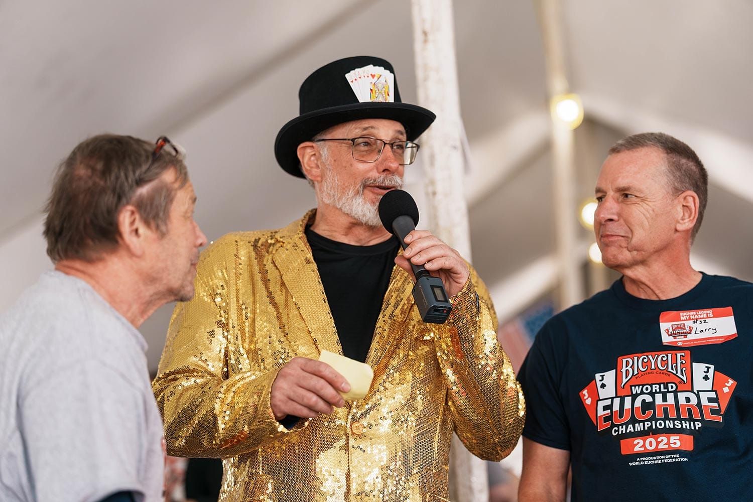 Gif Hoesly & Larry Hauge of New Glarus Win World Euchre Championship