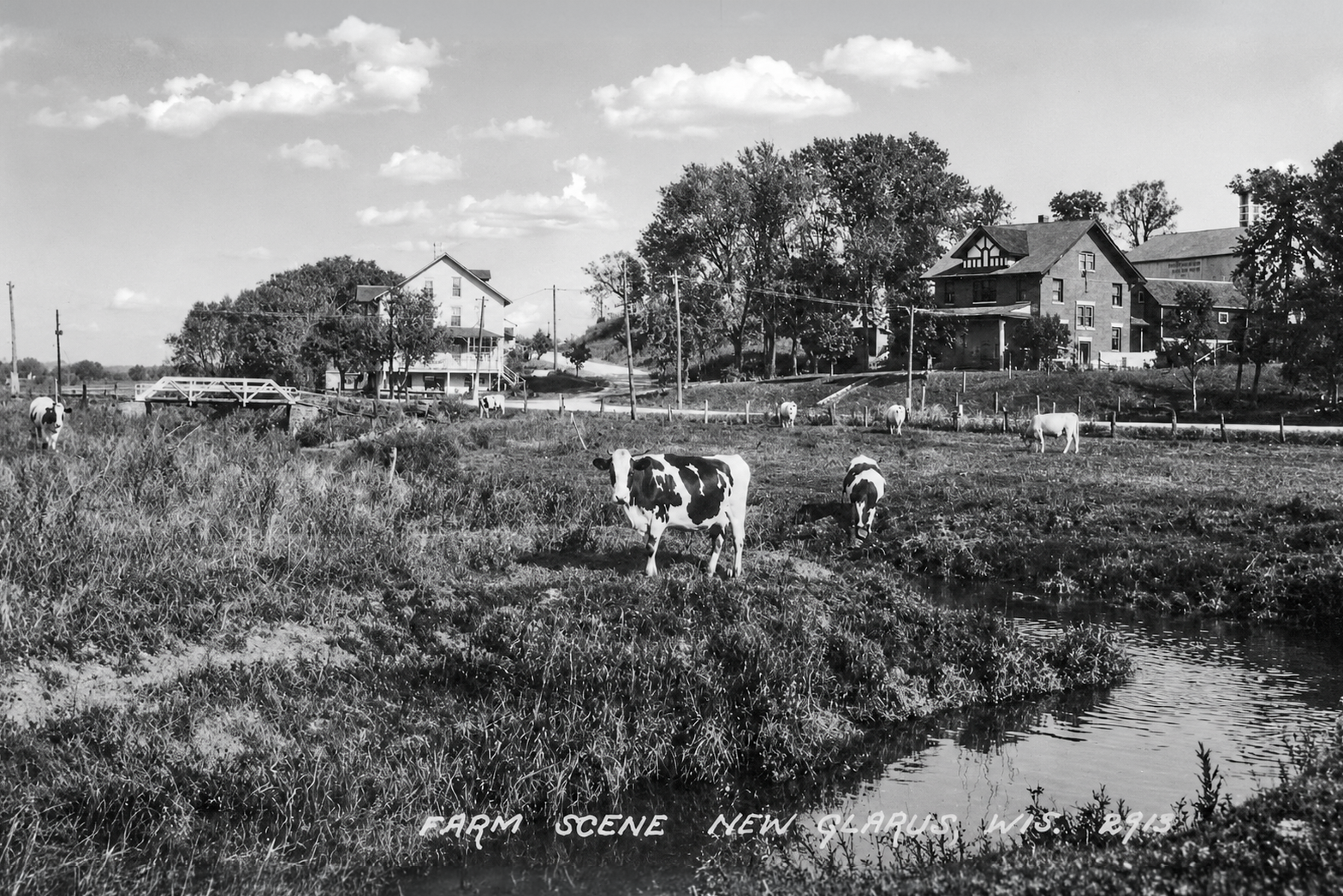Historic Photo: New Glarus Before Highway 69