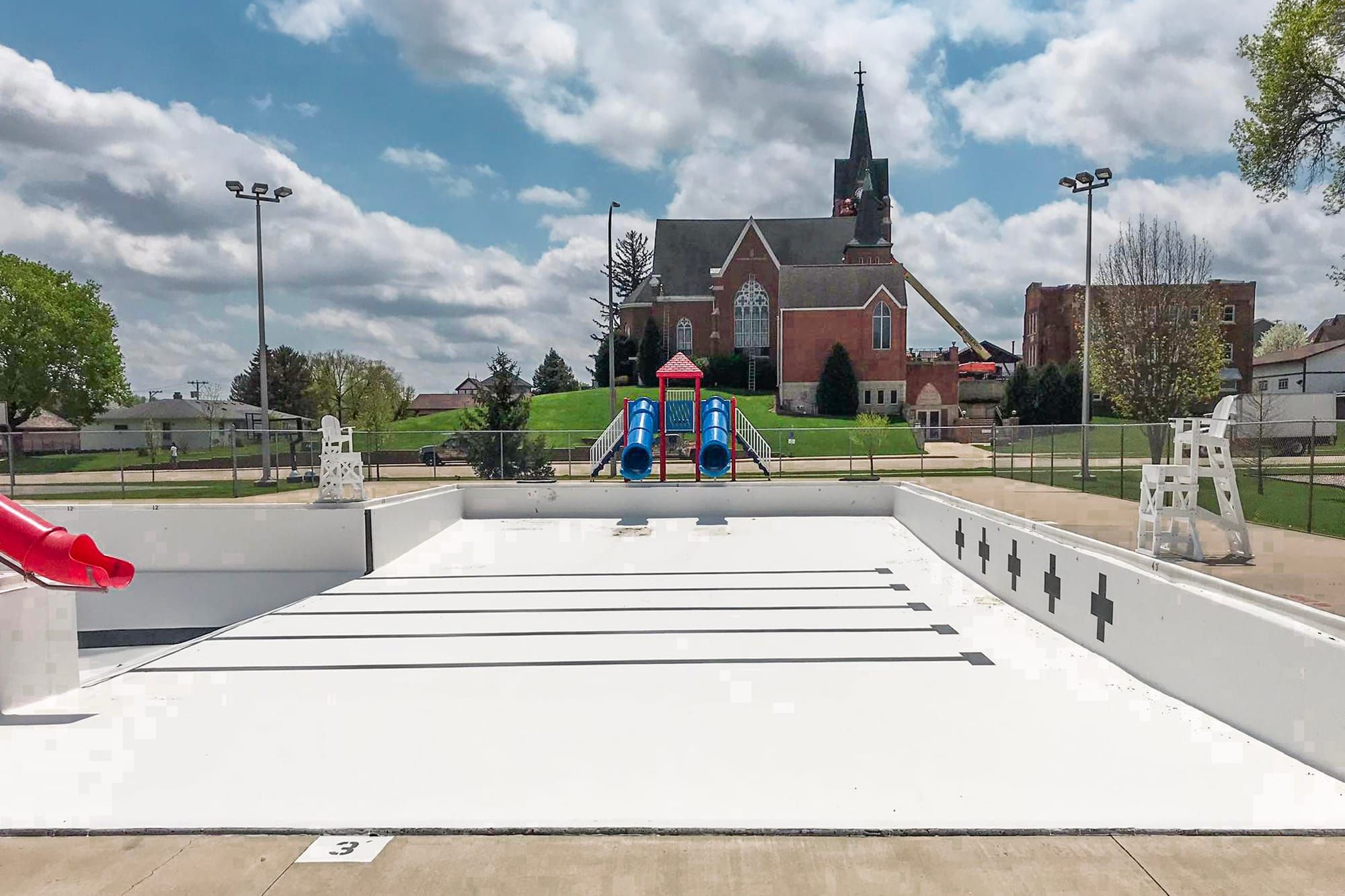New Glarus Pool Gets Ready for Summer