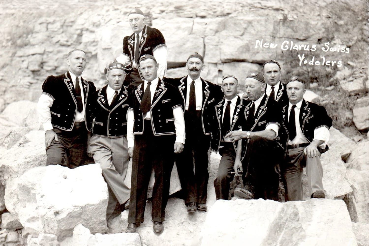 Historic Photo: New Glarus Swiss Yodelers