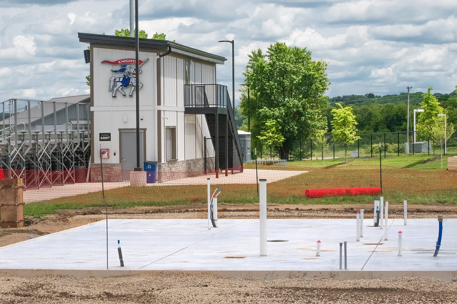 New Glarus Community Complex Construction Takes Shape