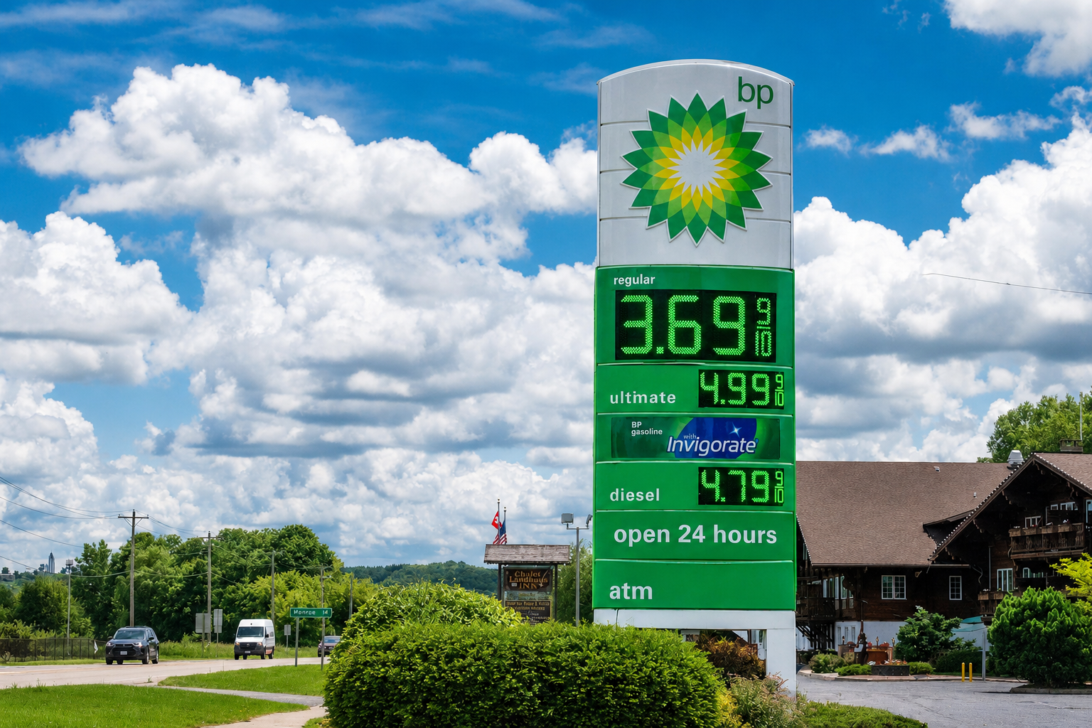 New Glarus Gas Prices Ease Ahead of July 4 Travel Rush