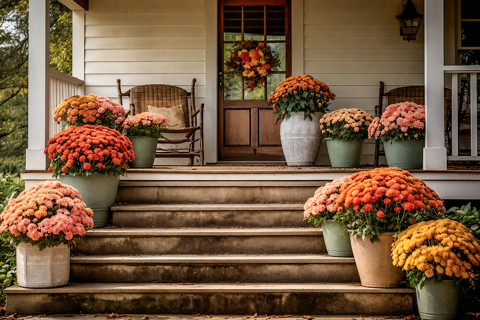 Fall Flowers Bring a Fresh Look to New Glarus