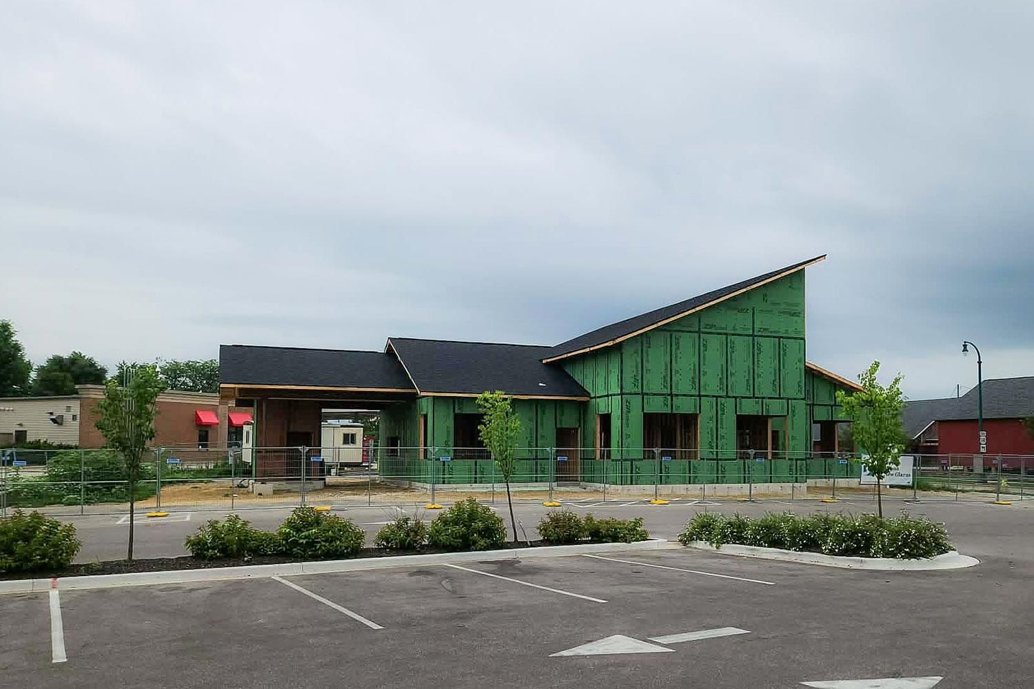 Bank of New Glarus Evansville Branch Takes Shape