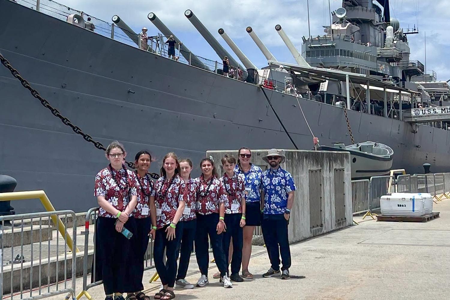 New Glarus Music Students Perform at Pearl Harbor