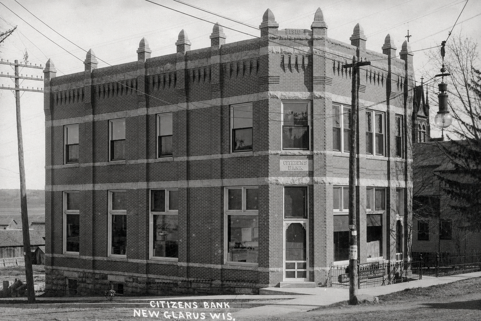 Historic Photo: Citizens Bank in 1910
