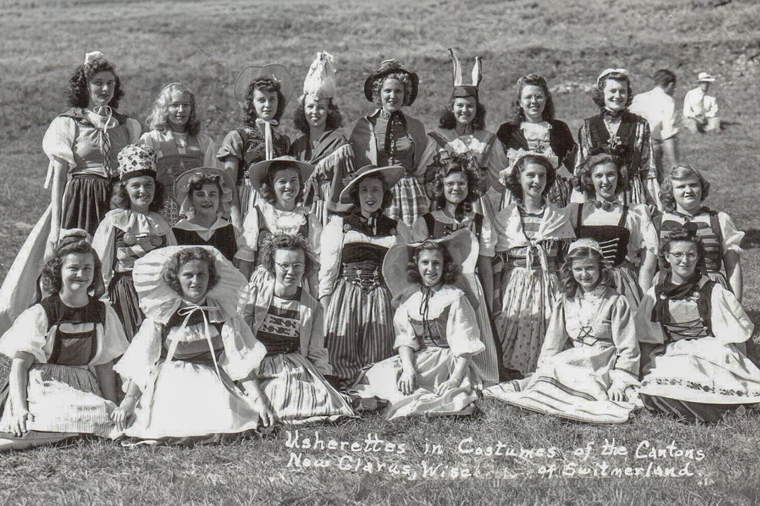 Historic Photo: The Wilhelm Tell Usherettes