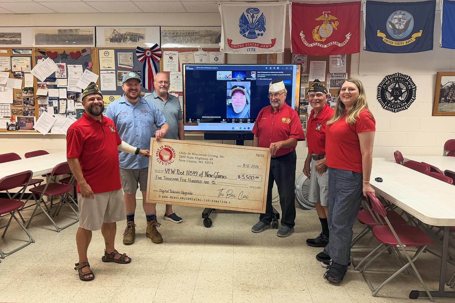 Grant Helps New Glarus Veterans Stay Connected