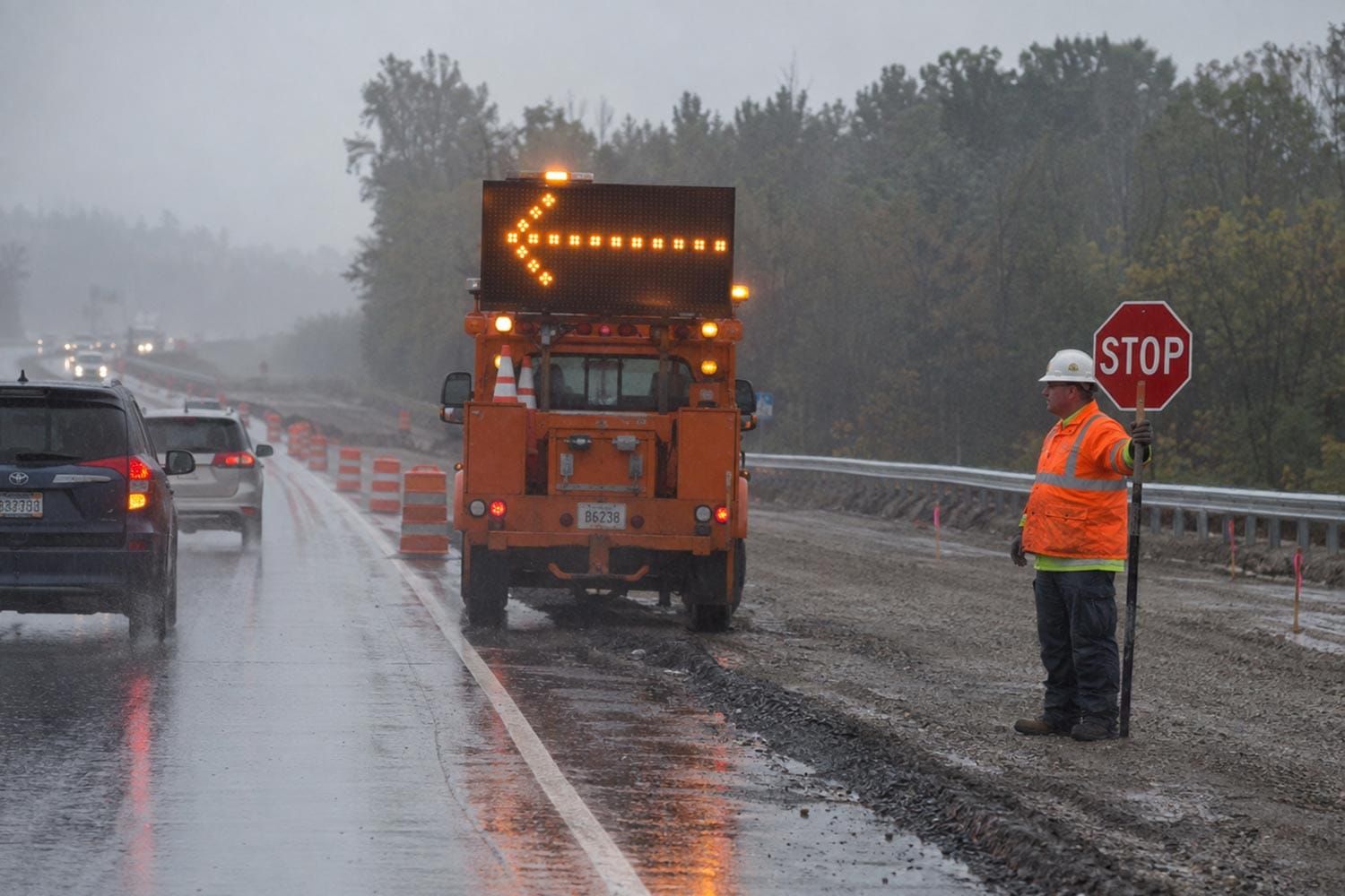 Highway 69 Paving Delayed by Rain