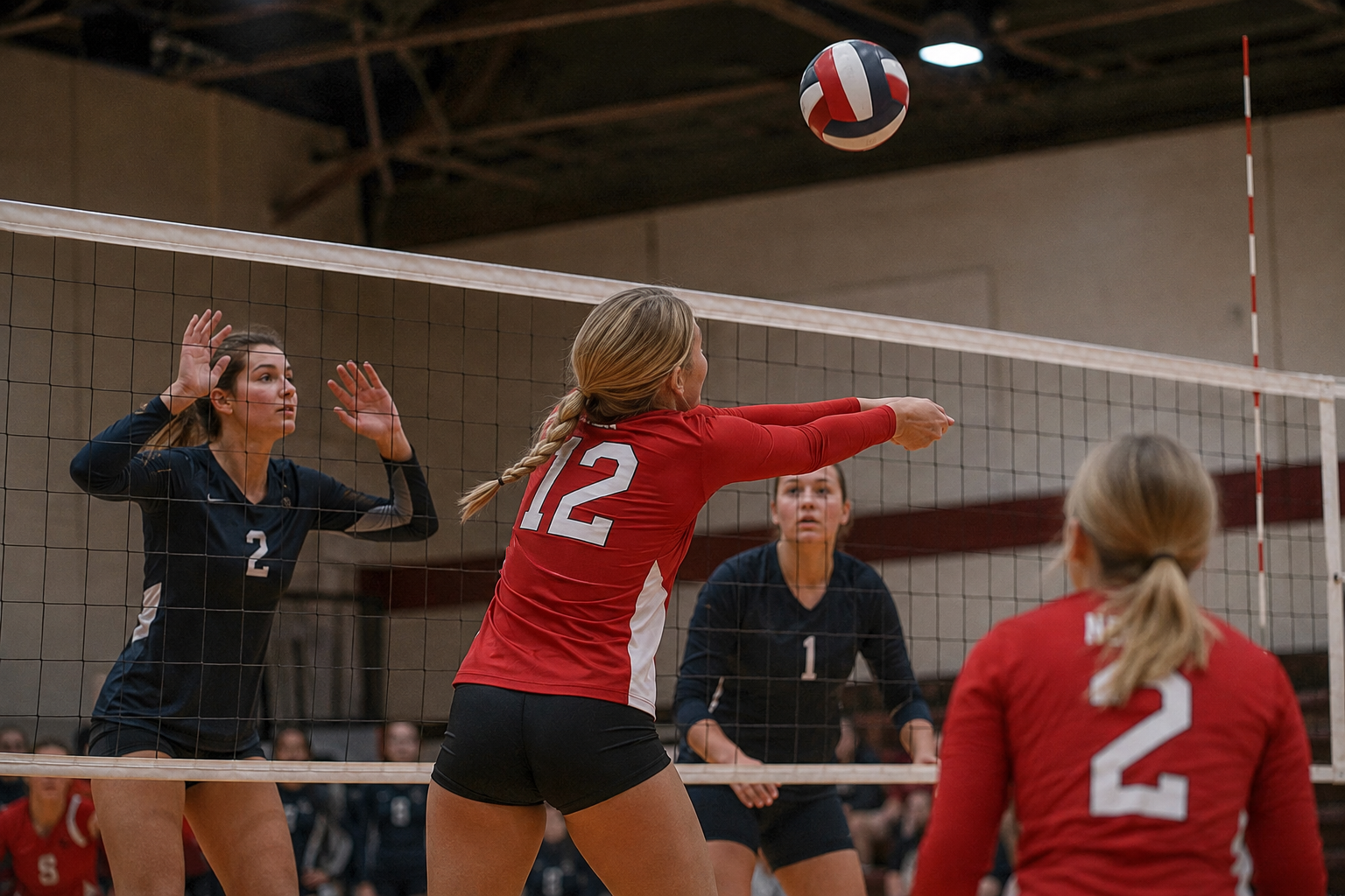 Glarner Knights Battle Pointers in Three-Set Loss