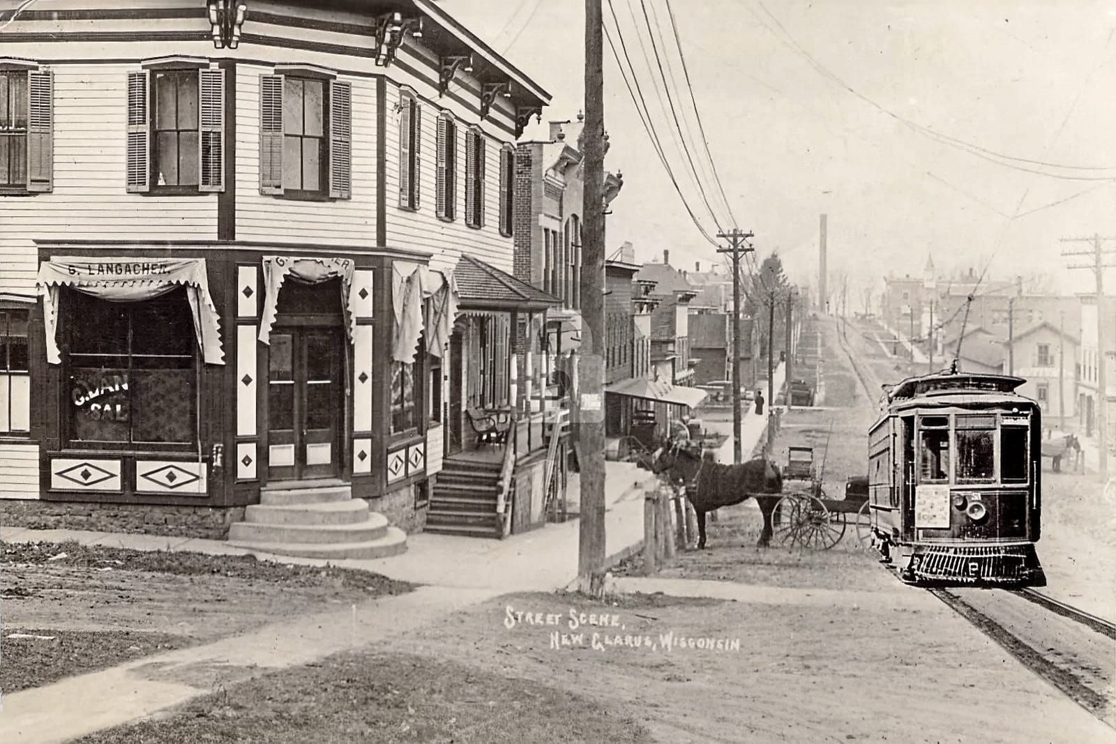 Historic Photo: The New Glarus Trolley That Never Was