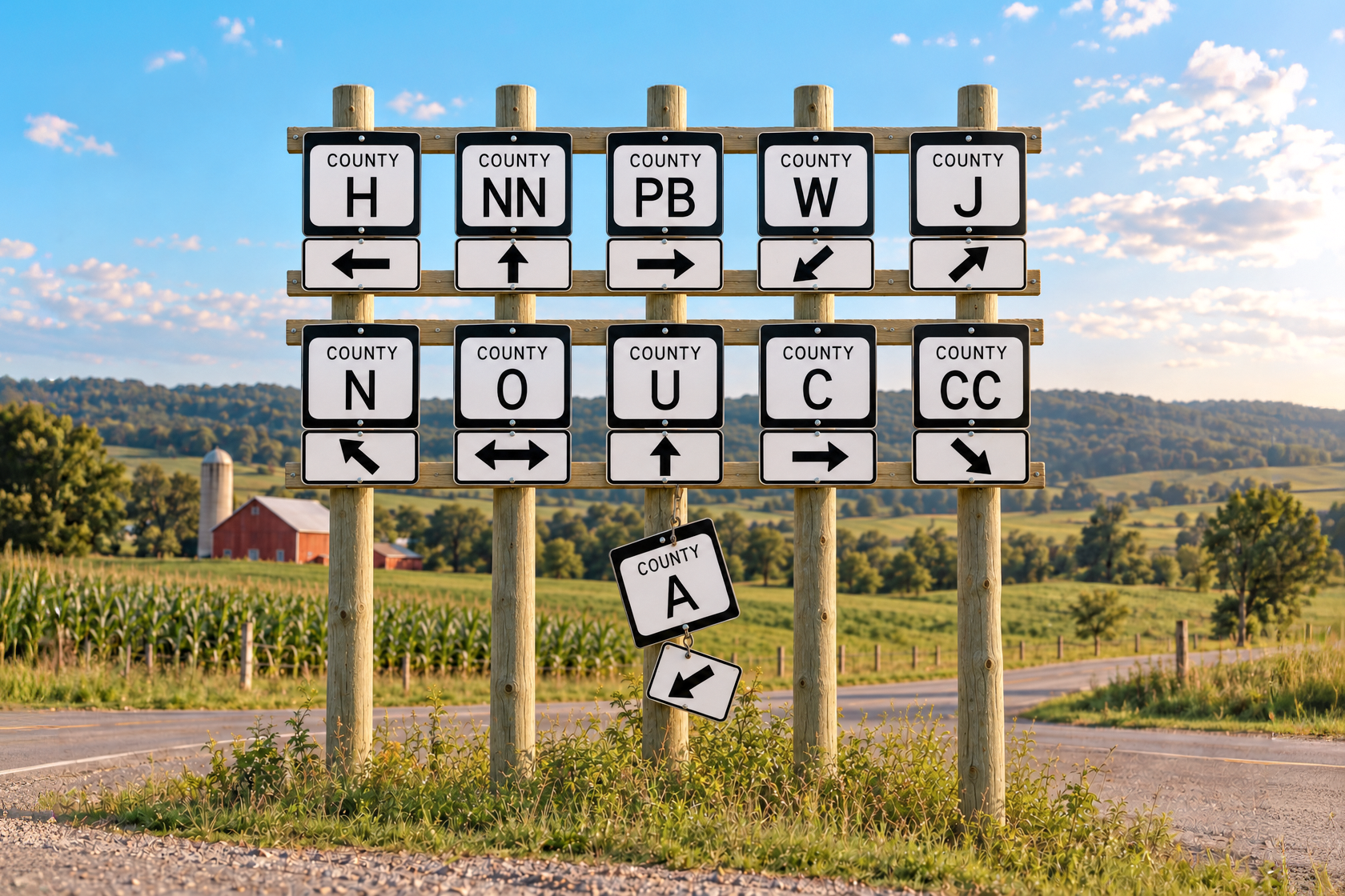 Top 10 County Highways Near New Glarus