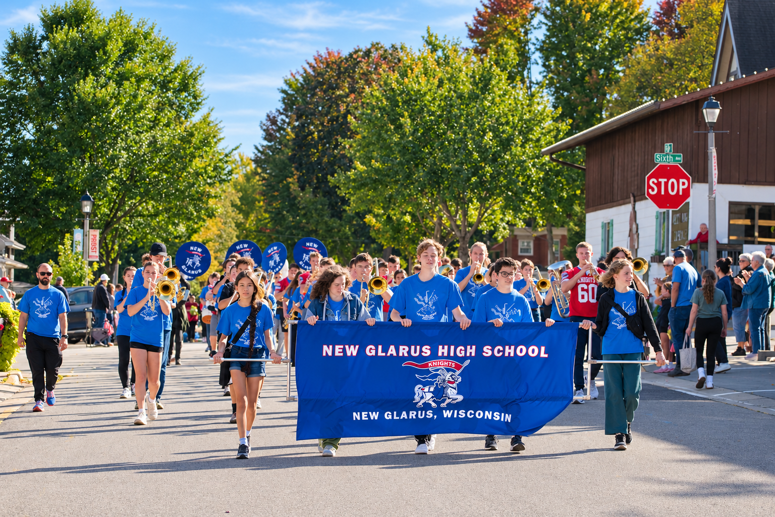 Photo Essay: Homecoming Rolls Through New Glarus