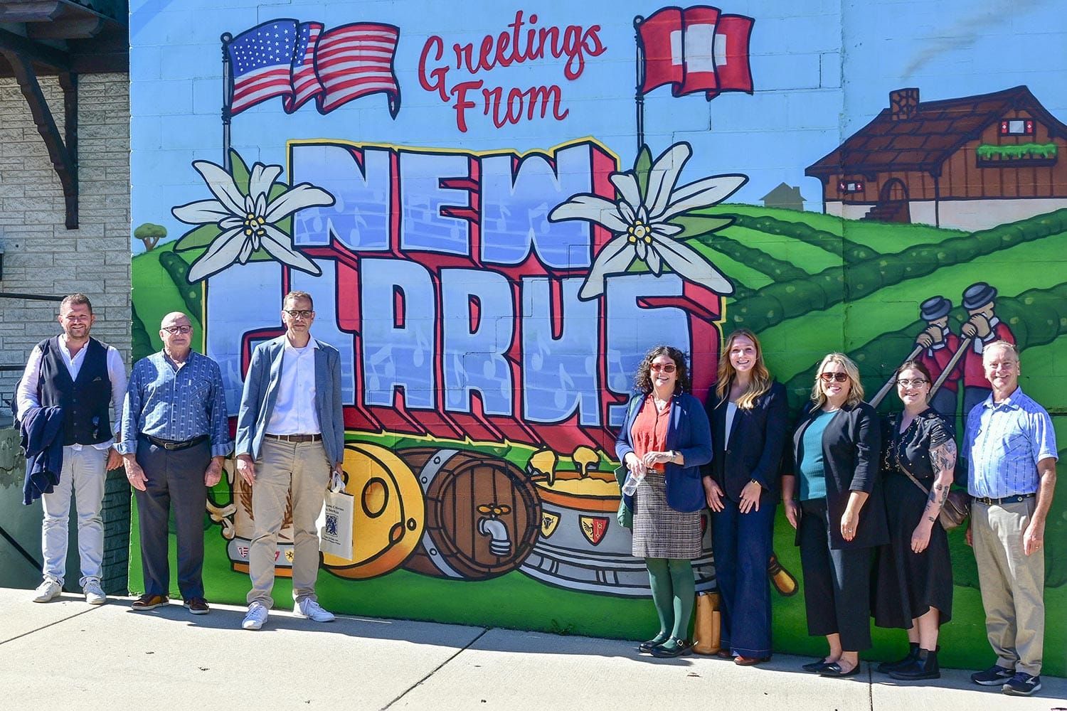 Canton Glarus Leader Visits New Glarus to Strengthen Ties