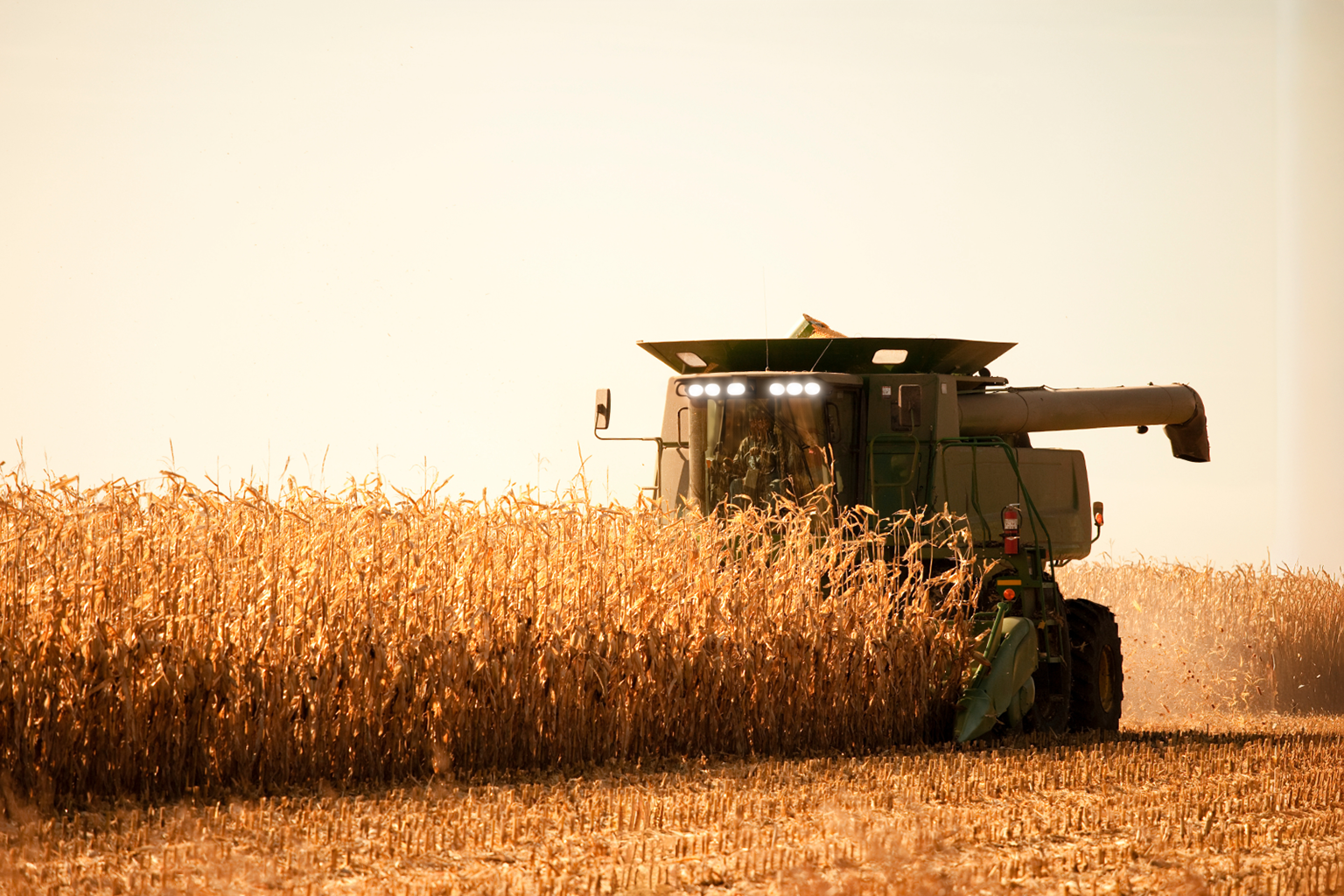 Green County Harvest Picks Up, Bringing More Farm Traffic