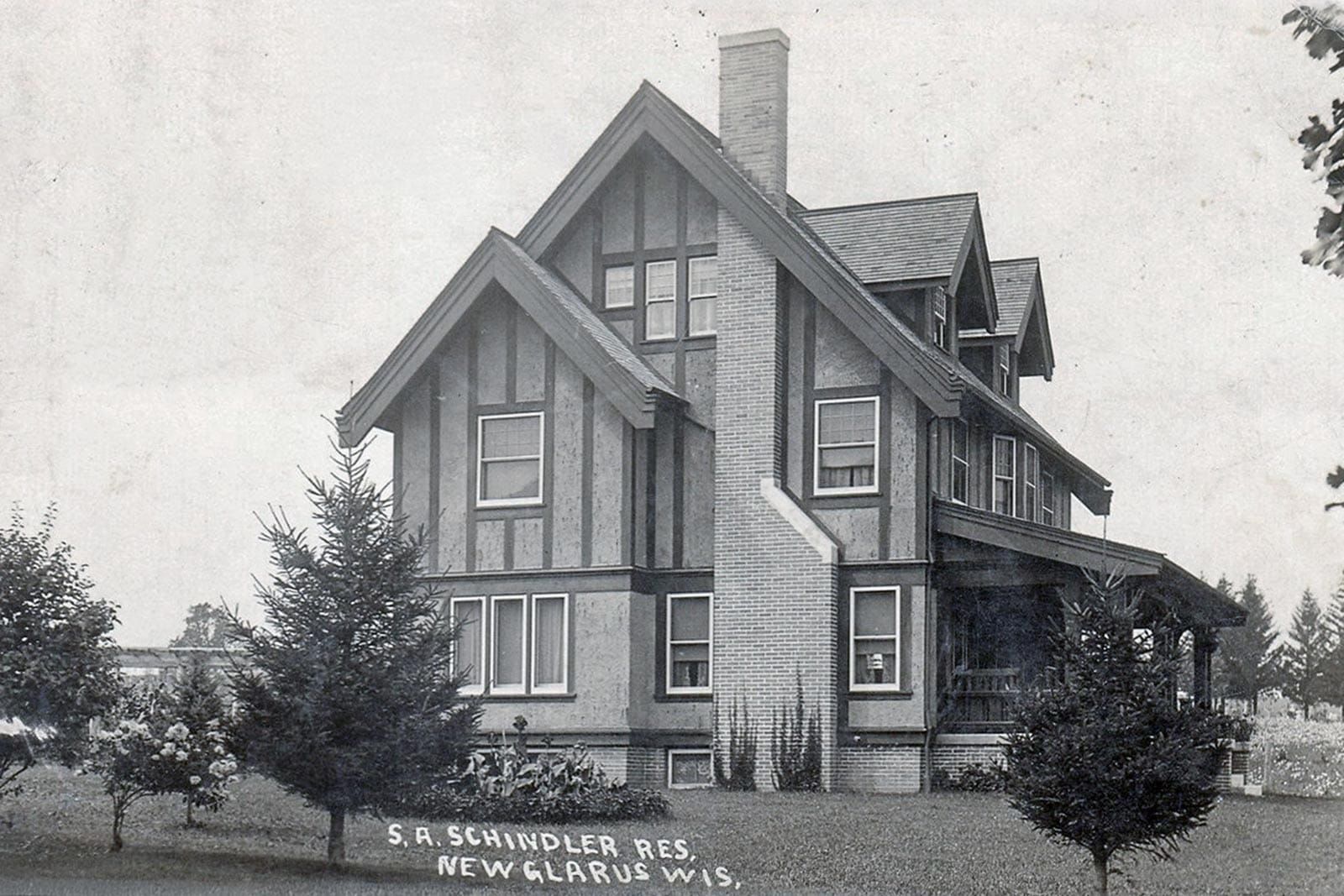 Historic Photo: The Schindler House on Sixth Avenue