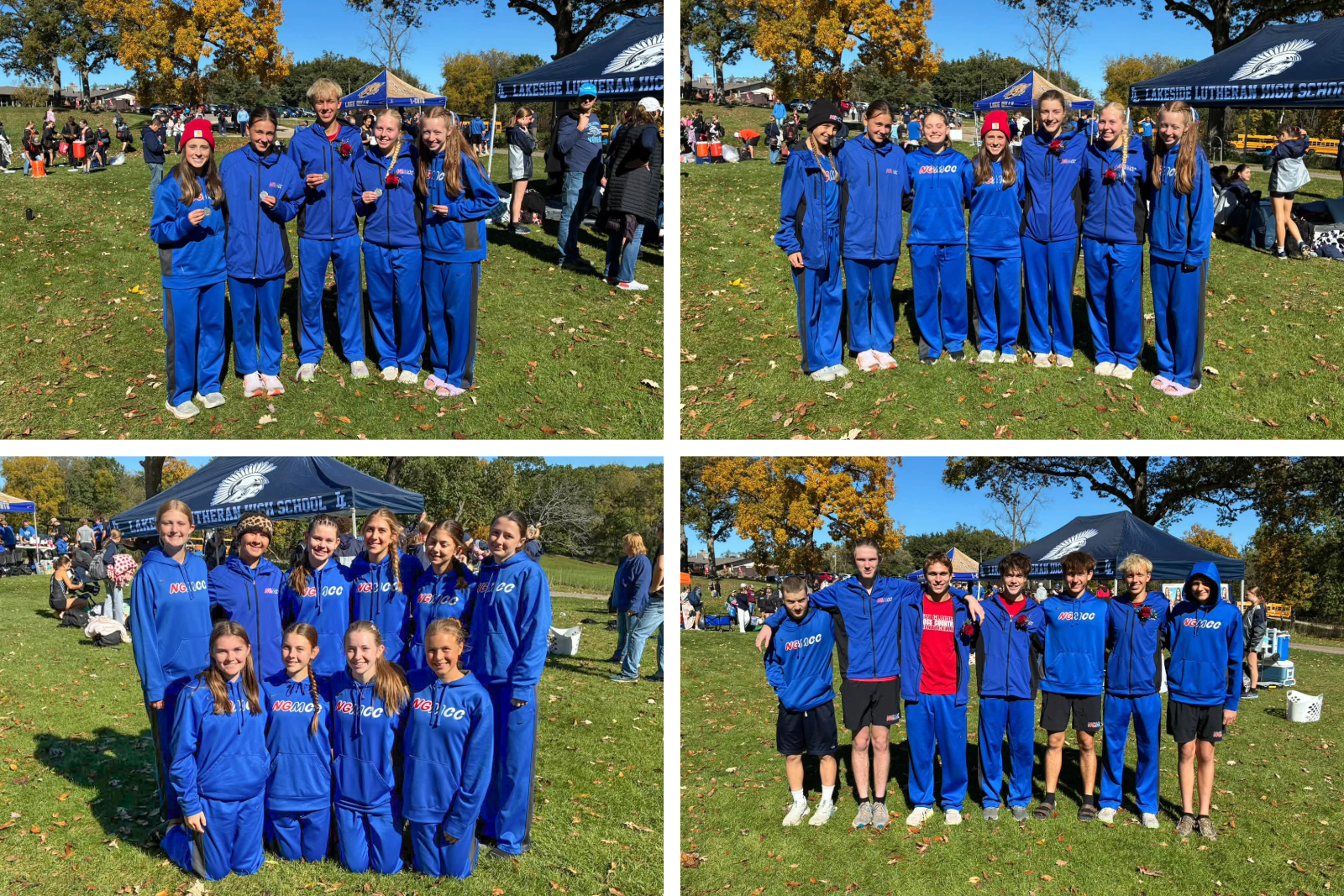 New Glarus-Monticello Girls Take Second at Conference Meet