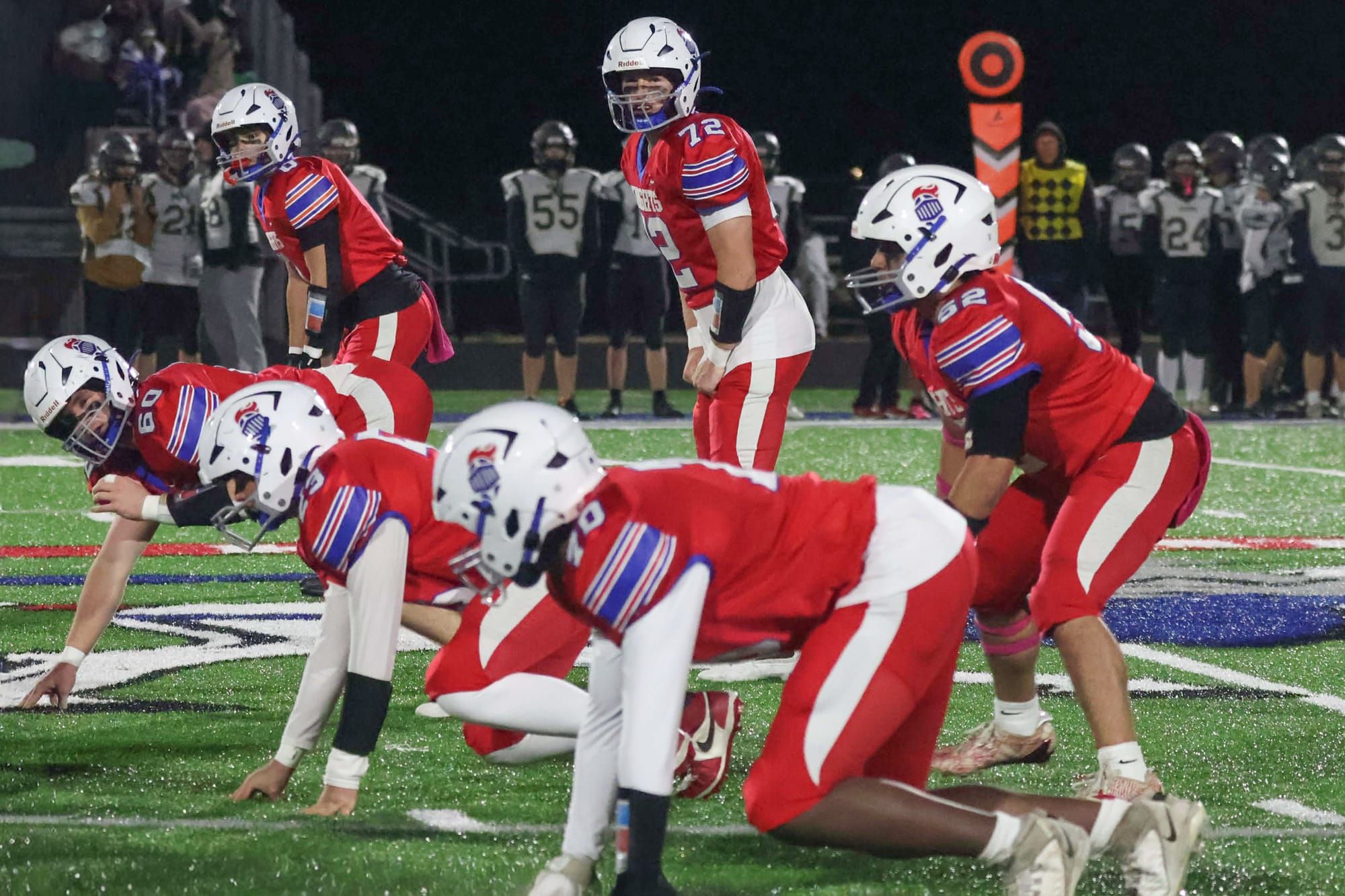 Glarner Knights Pull Away for 35-7 Senior Night Win