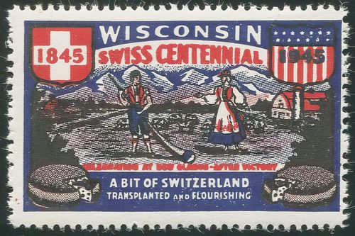 The New Glarus “Stamp” That Wasn’t: A Centennial Story From 1945
