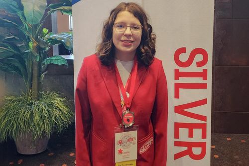 Cassie Schultz Earns High Silver at FCCLA Conference