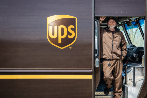 The UPS Man in Brown Everyone in New Glarus Knows