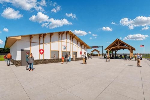Bathroom-Concession Building at New Glarus Community Complex Delayed by Rain