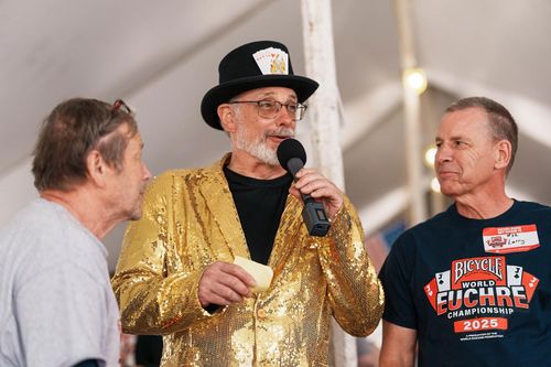 Gif Hoesly & Larry Hauge of New Glarus Win World Euchre Championship