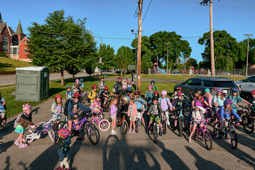New Glarus Bike Bus Rolls into Summer