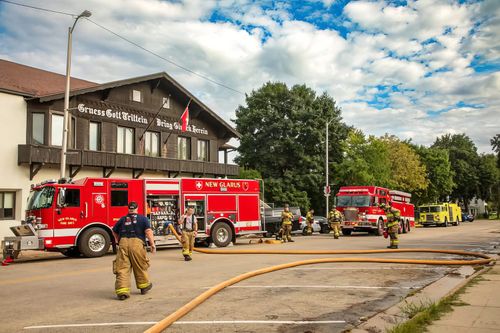 Firefighters Respond to Apartment Fire