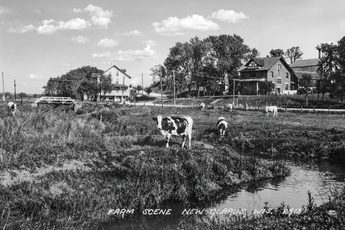 Historic Photo: New Glarus Before Highway 69
