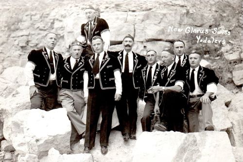 Historic Photo: New Glarus Swiss Yodelers