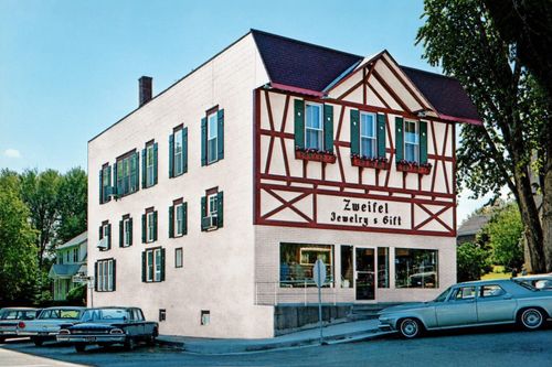 Historic Photo: A Cornerstone of Downtown New Glarus