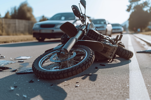 Motorcyclist Injured in Town of Mt. Pleasant Crash