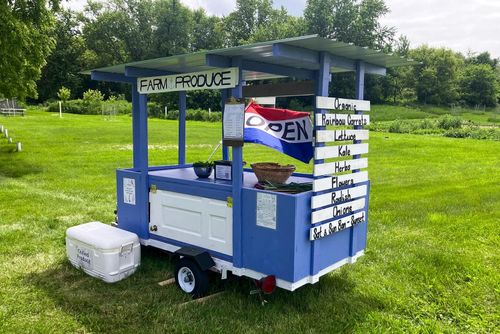 Farmstand Opens Between New Glarus and Belleville